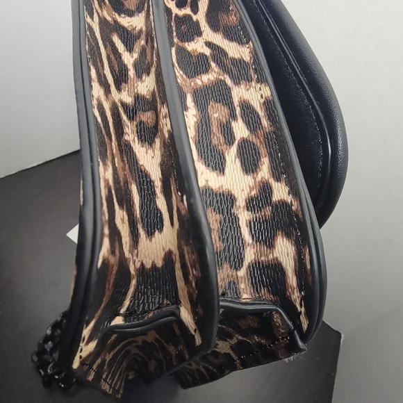 Steve Madden Women's Leopard Print Crossbody Bag - Picture 6 of 8